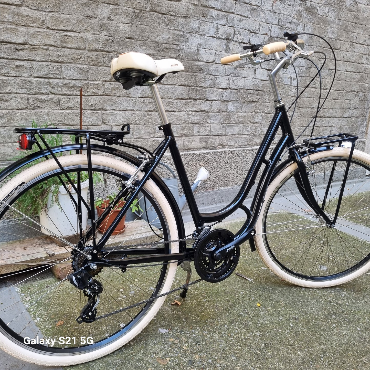 Glanzrad Schwanenhals 53 cm 21 Gang Deluxe