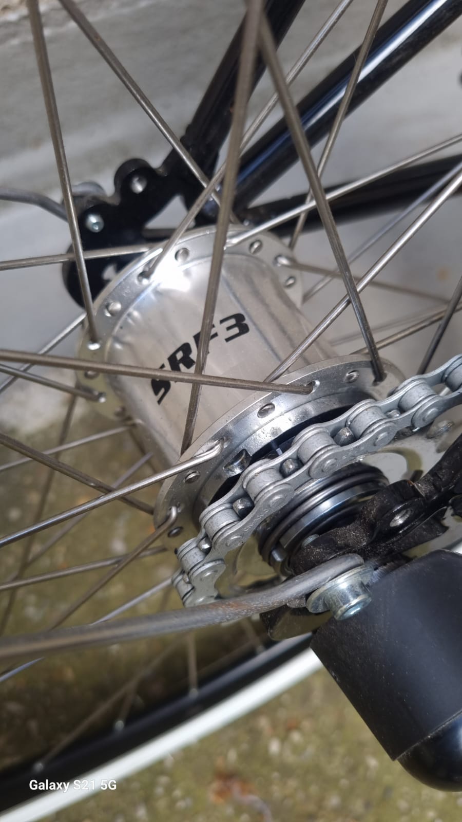 Glanzrad Mixte Premium - Sturmey Archer 3 Gang Nabenschaltung mit Nabendynamo