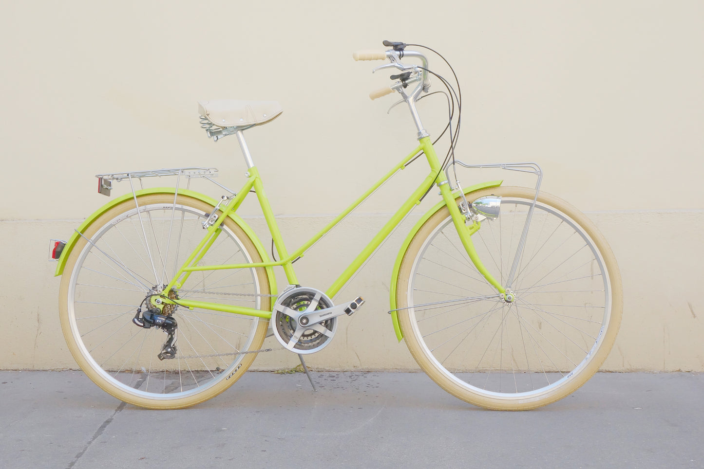 Mixte Neongelb 18 Gang