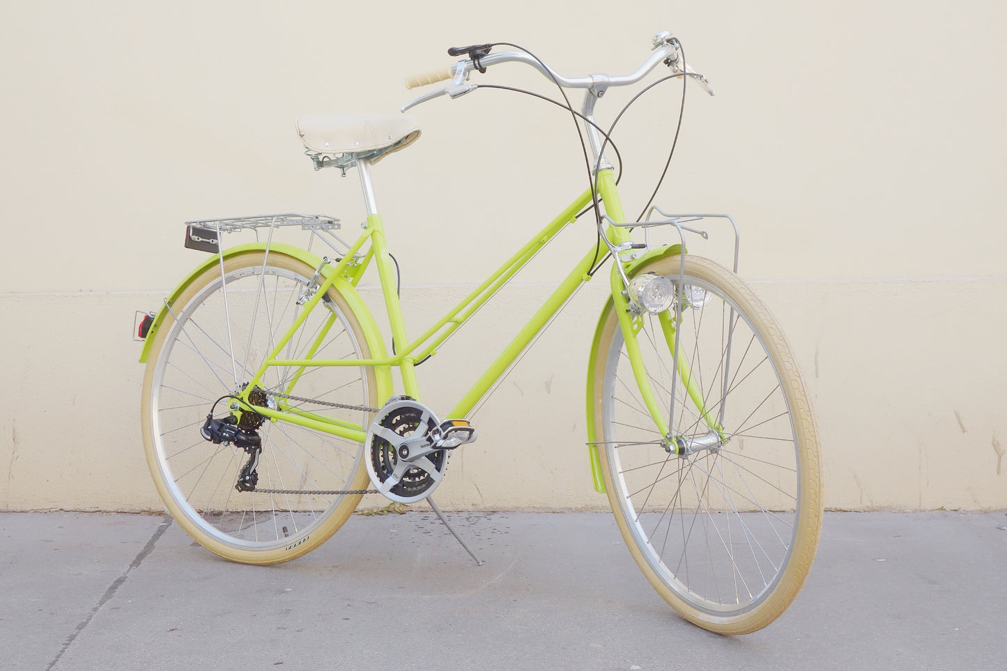 Mixte Neongelb 18 Gang