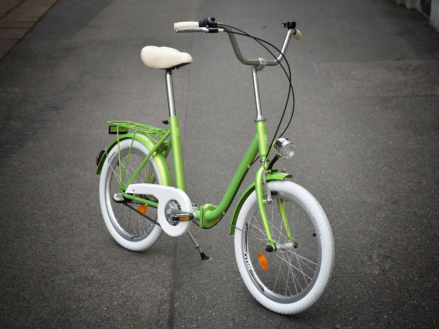 Glanzrad Klapprad Mod. 23/1 - Froschgrün