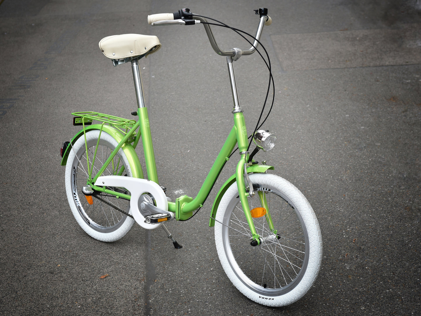 Glanzrad Klapprad Mod. 23/2 - Froschgrün