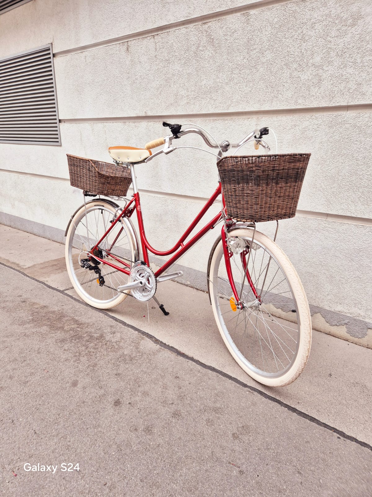 Glanzrad 25/5 Bordeaux 52 cm Rahmenhöhe