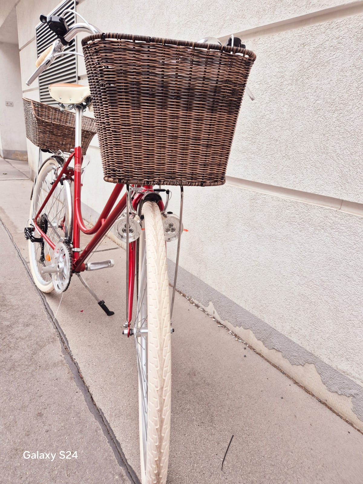 Glanzrad 25/5 Bordeaux 52 cm Rahmenhöhe
