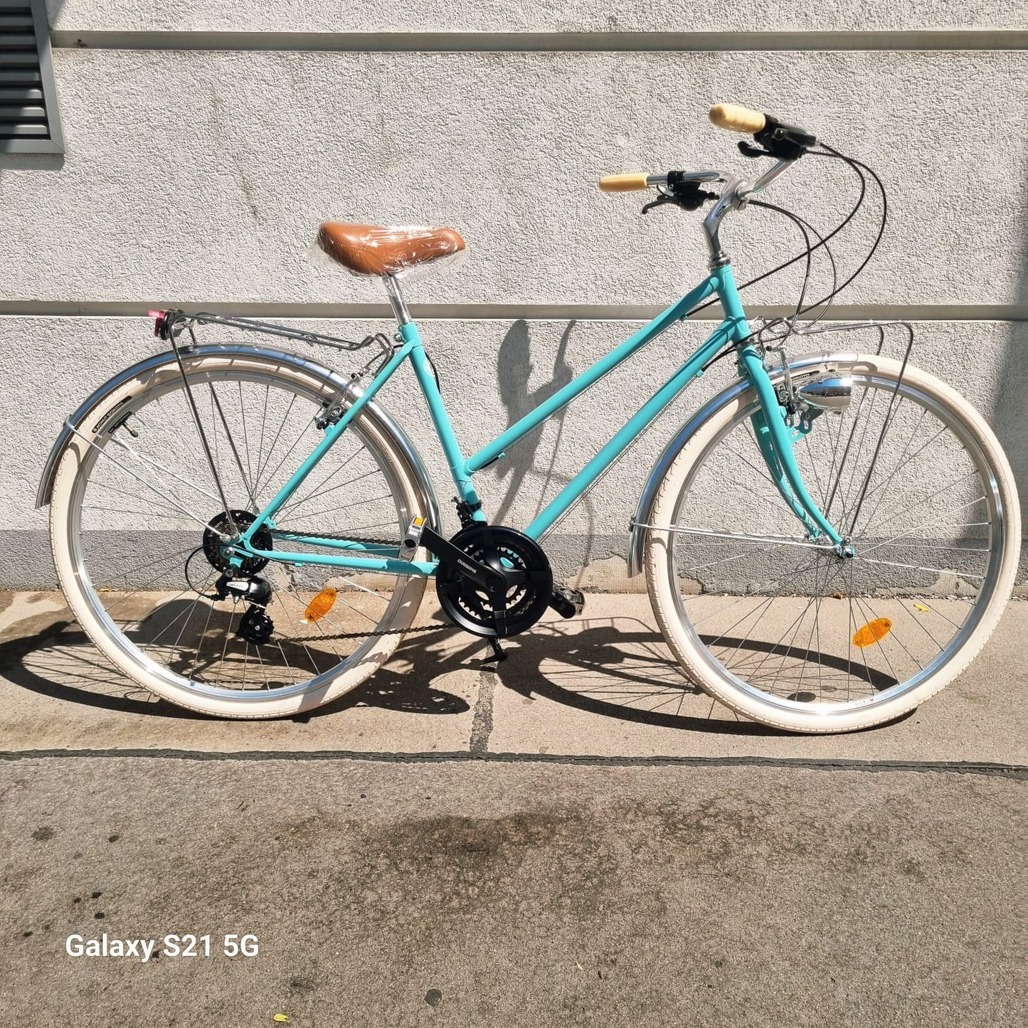 Trapez 48cm Rahmenhöhe Türkis