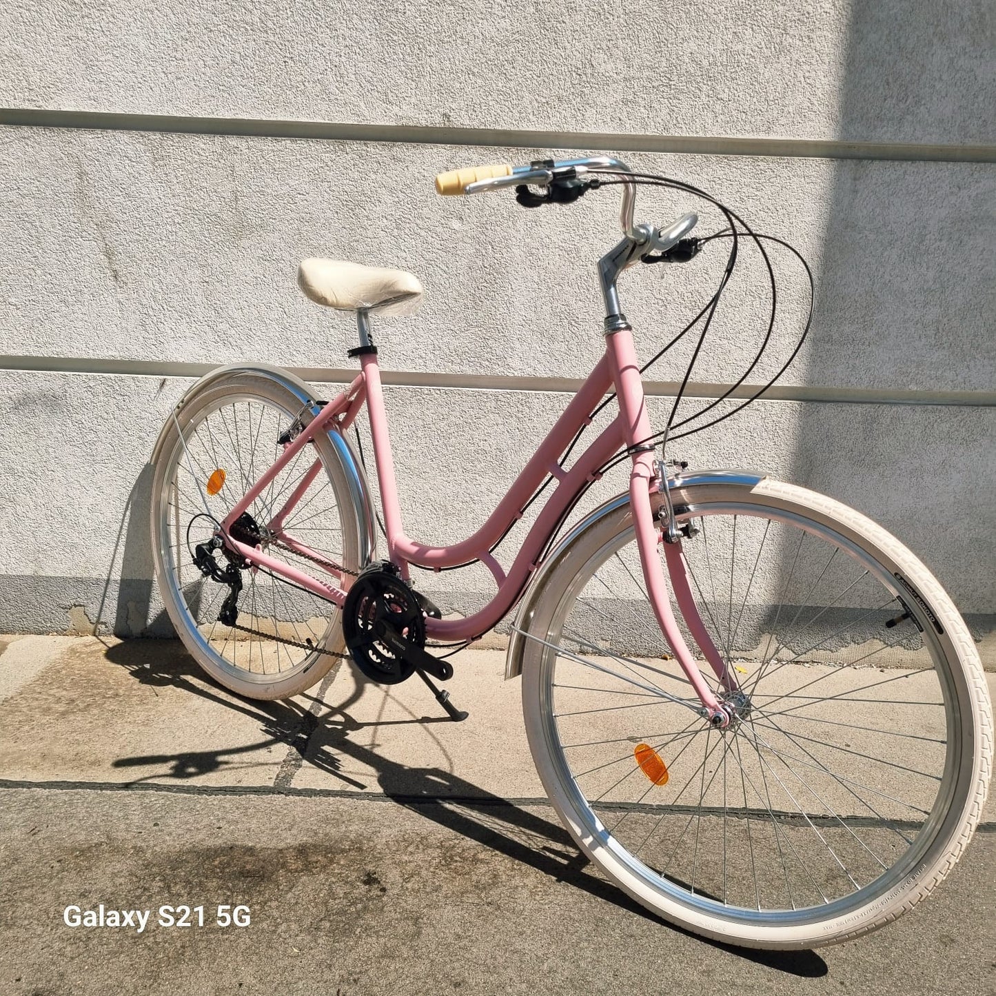 Glanzrad Mod 19-19; Aluminium 53 cm Rahmenhöhe Mattrosa