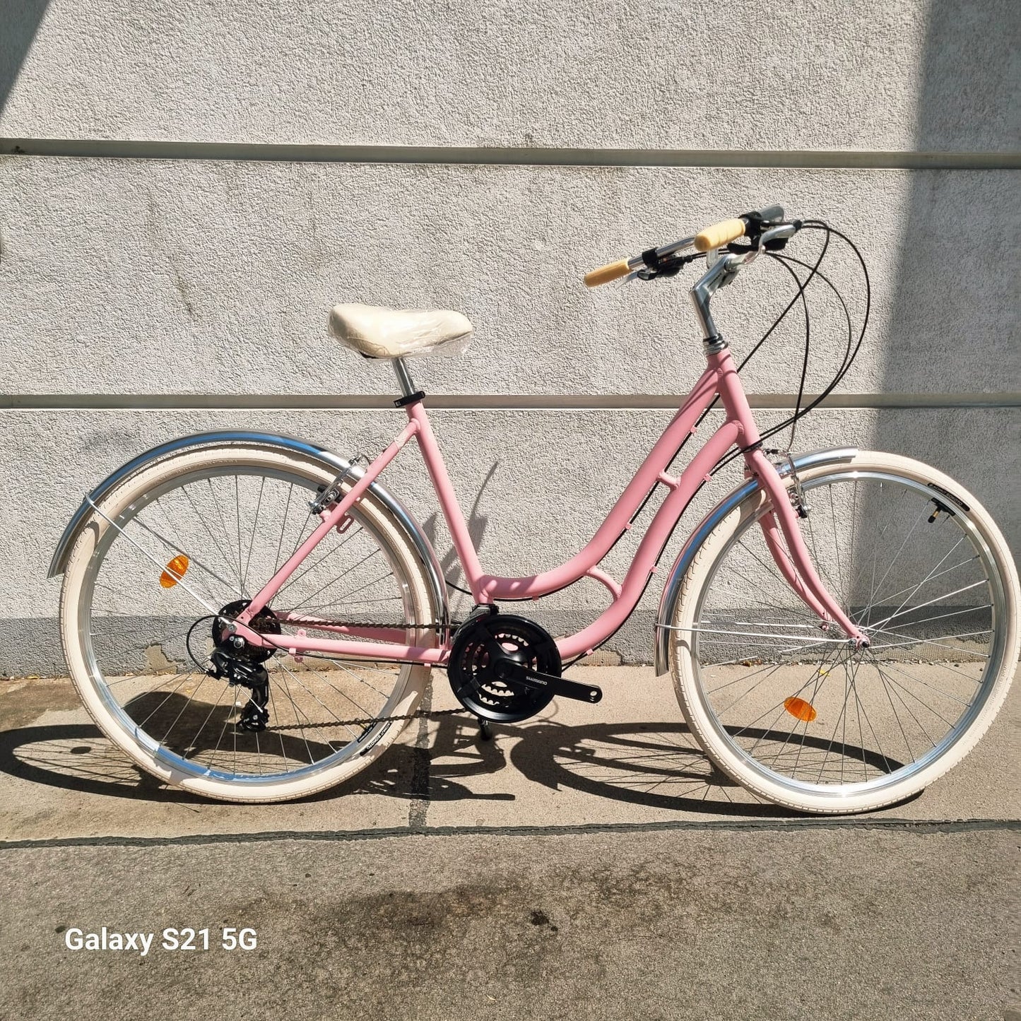 Glanzrad Mod 19-19; Aluminium 53 cm Rahmenhöhe Mattrosa