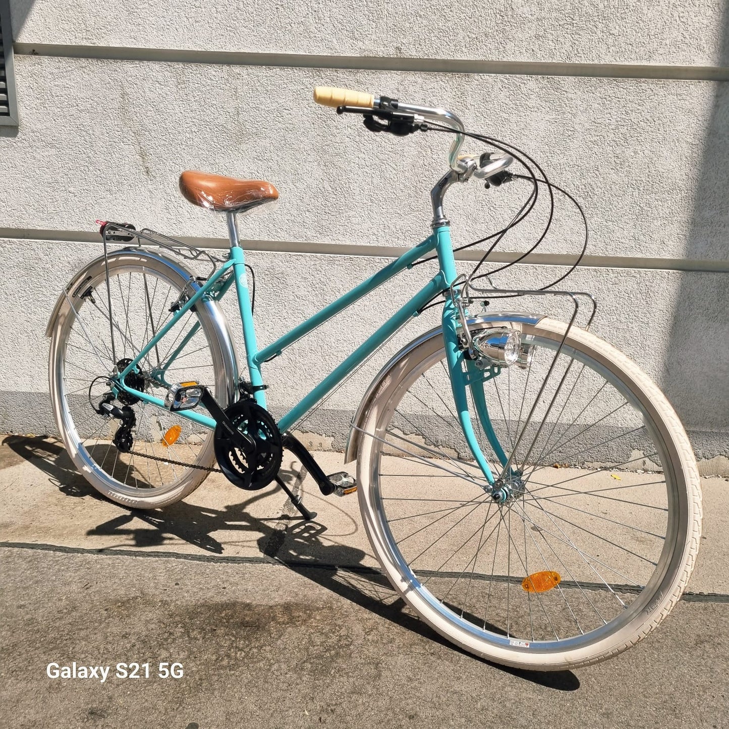 Trapez 48cm Rahmenhöhe Türkis