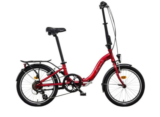 FÖRDERBAR KLAPPRAD ALUMINIUM