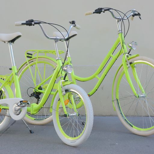 Glanzrad Klapprad Mod. 23/1 - Neongelb
