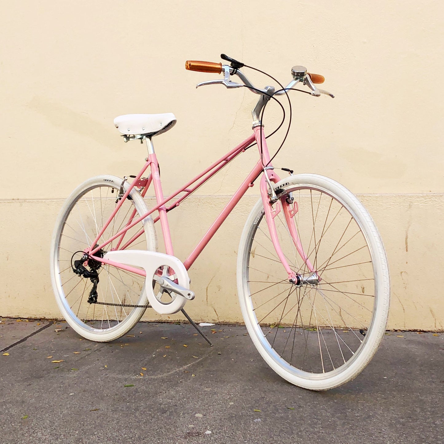 Mixte gerade 52cm rosa 6 Gang