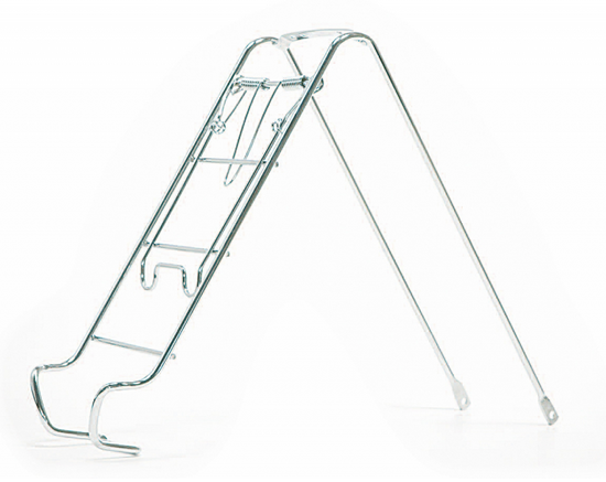 Gepäckträger hinten Stahl Chrom Retro - 28''
