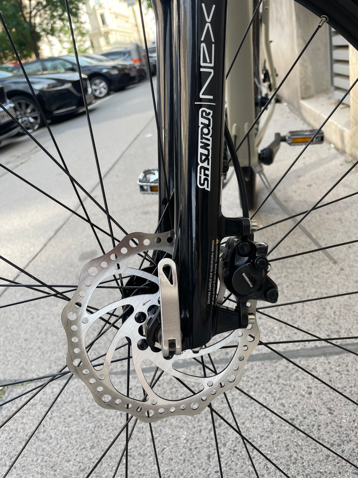 Glanzrad Alu-Trekking Disc 27 Gang - Tellurium - Federgabel - 50cm Rahmenhöhe