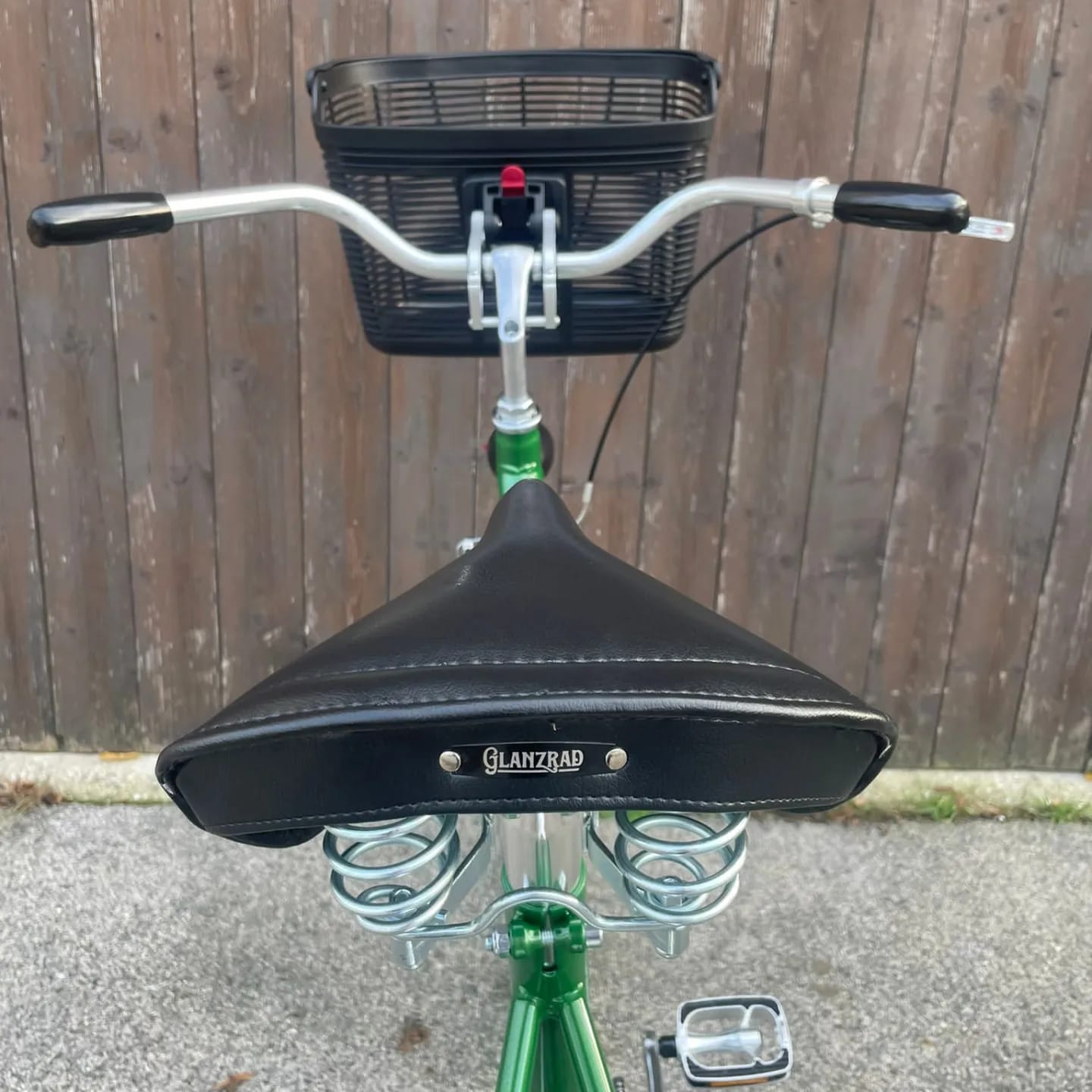 Glanzrad Uno 24 Zoll DELUXE British Racing Green - Singlespeed mit Rücktritt