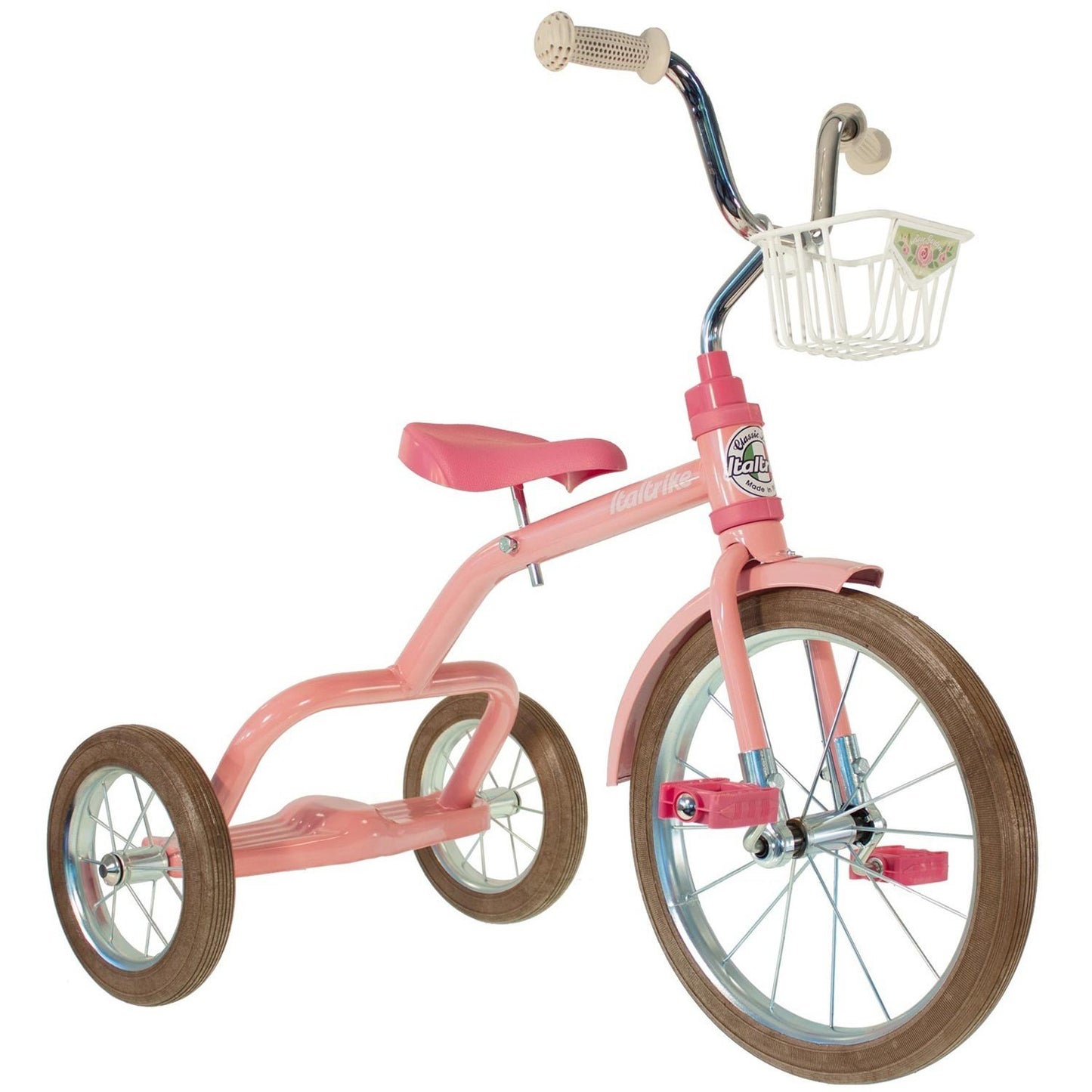 Italtrike Dreirad Retro Spokes Rosa