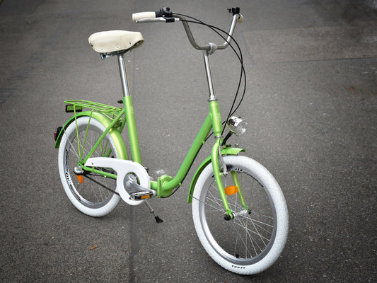 Glanzrad Klapprad Mod. 23/2 - Froschgrün