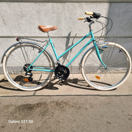 Trapez 48cm Rahmenhöhe Türkis