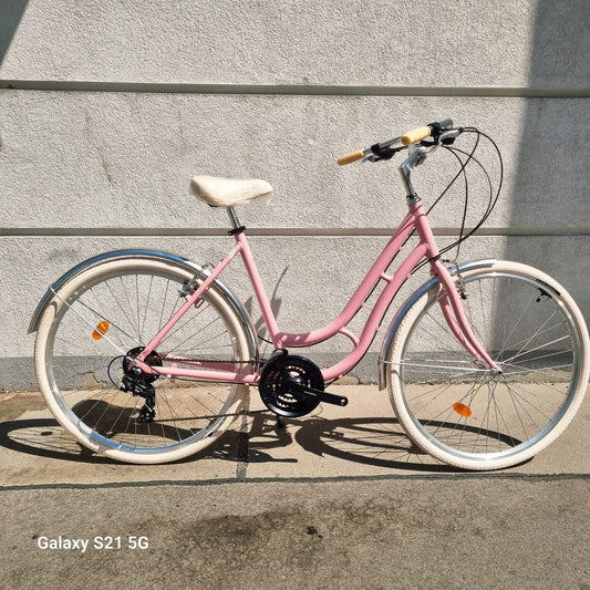 Glanzrad Mod 19-19; Aluminium 53 cm Rahmenhöhe Mattrosa