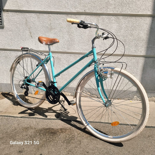 Trapez 48cm Rahmenhöhe Türkis