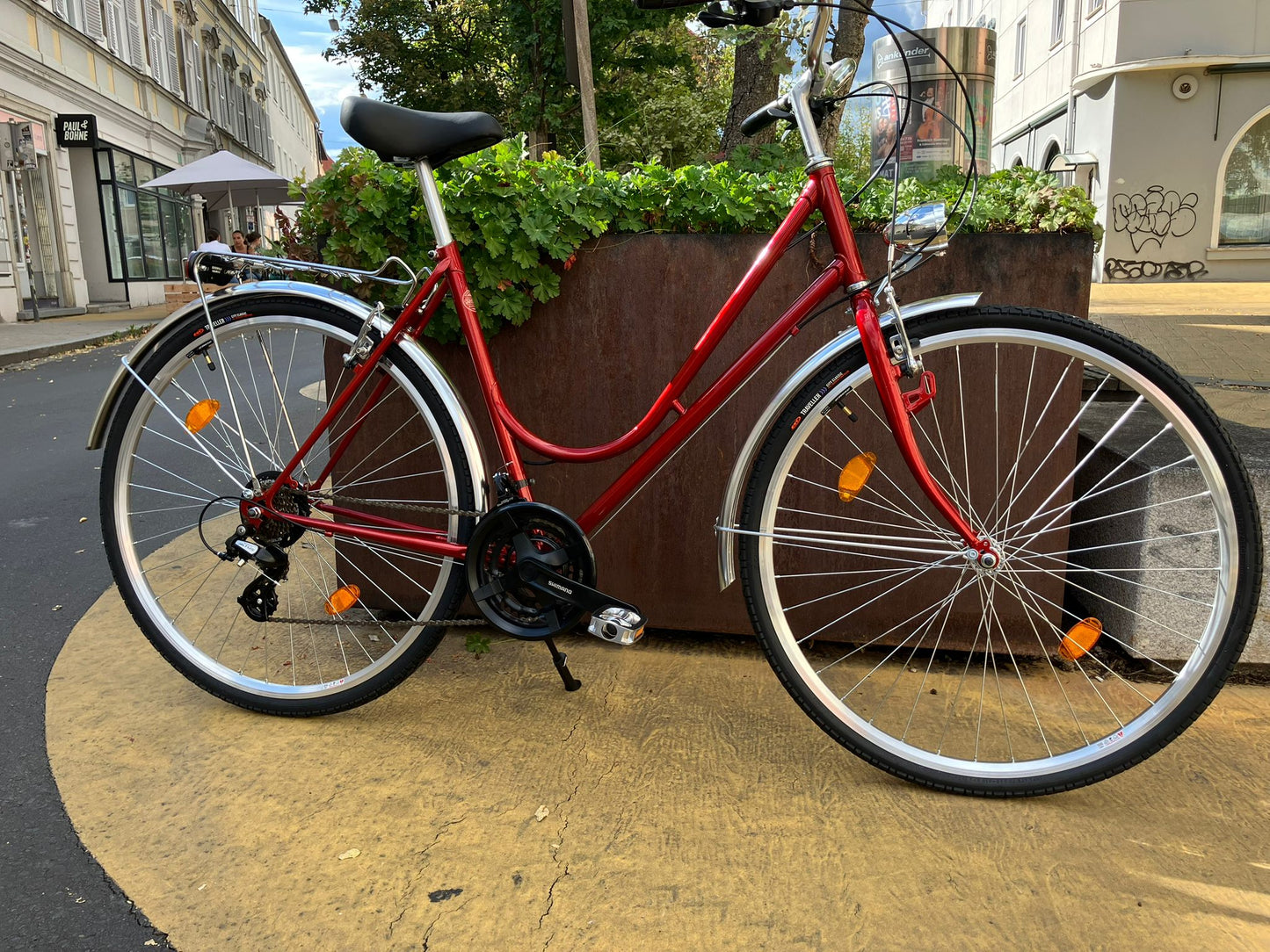 Glanzrad Mod 25/1 52cm Bordeaux