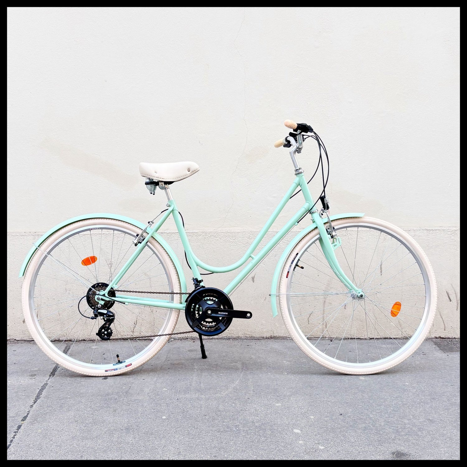 Fahrrad Stahlrahmen handmade in Italy