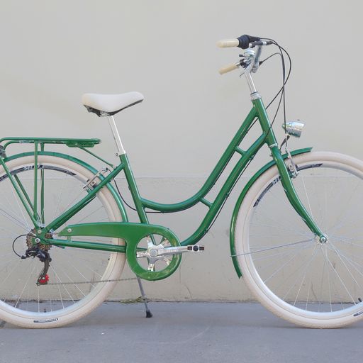 Glanzrad Alu Schwanenhals 43 6 Gang - BritishRacingGreen