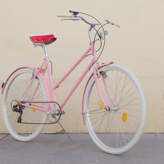 Vorführrad Trapez rosa 52 cm RH