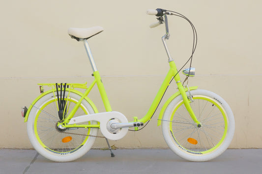 Glanzrad Klapprad Mod. 23/1 - Neongelb